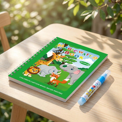 Reusable Magic Water Painting Book