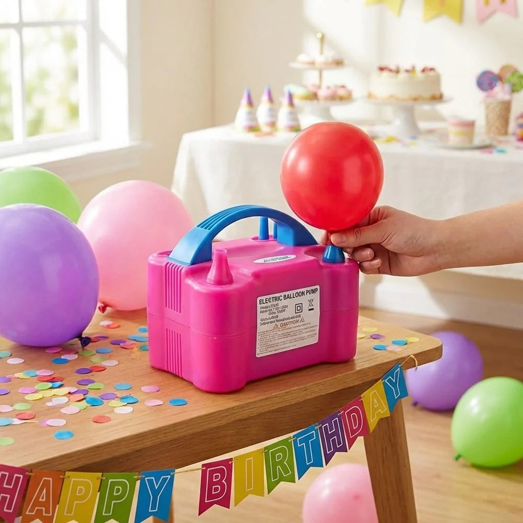 Dual Nozzle Balloon Inflator Pump