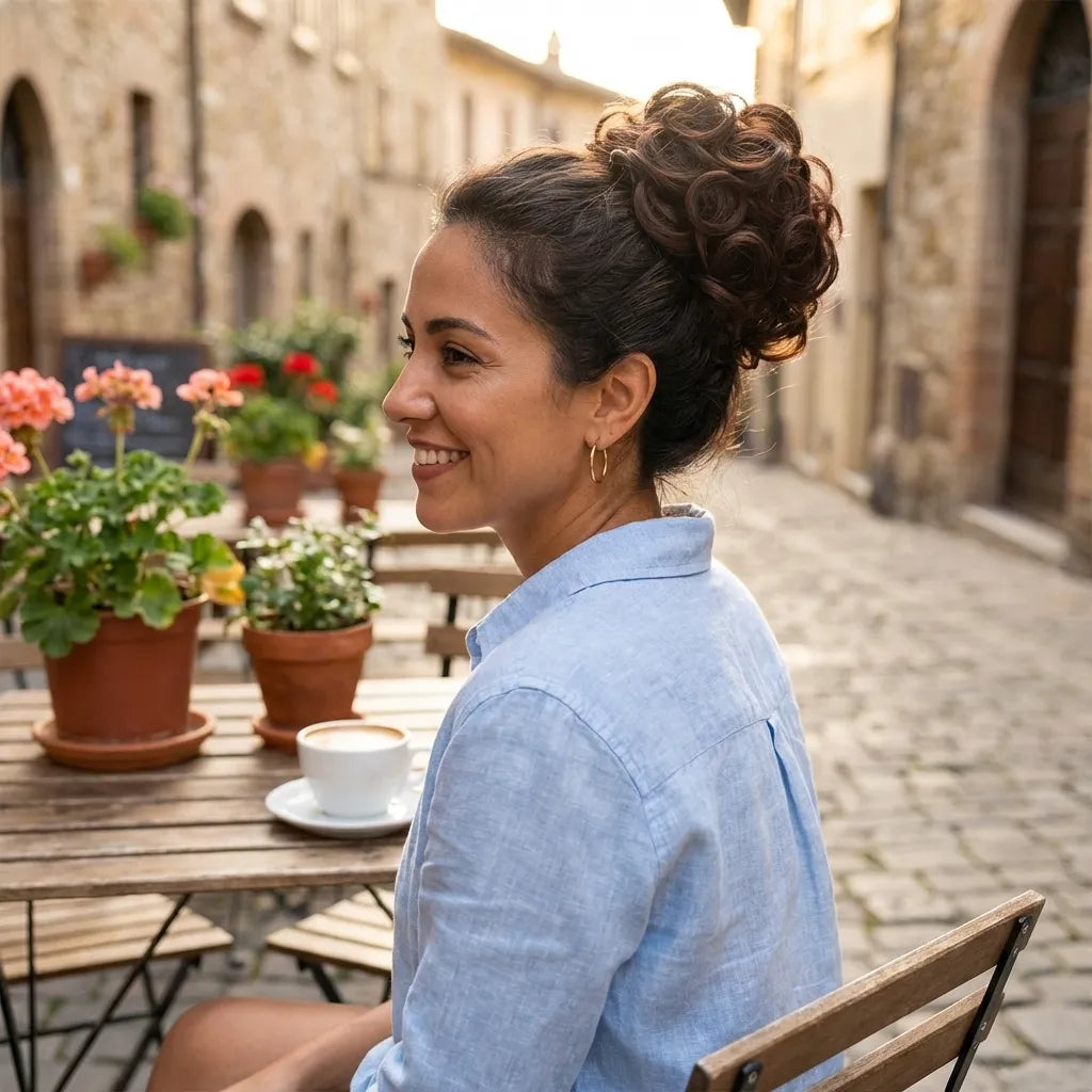 Elastic Hair Bun Pack