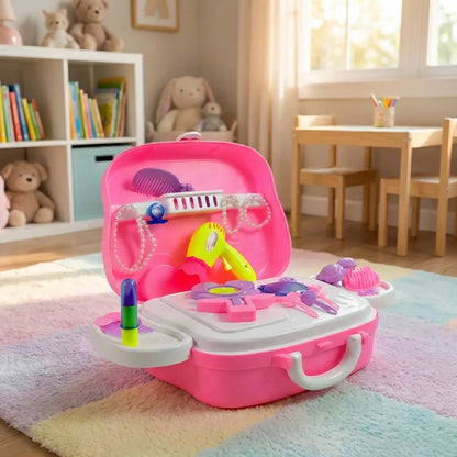 Kids Makeup Case Suitcase