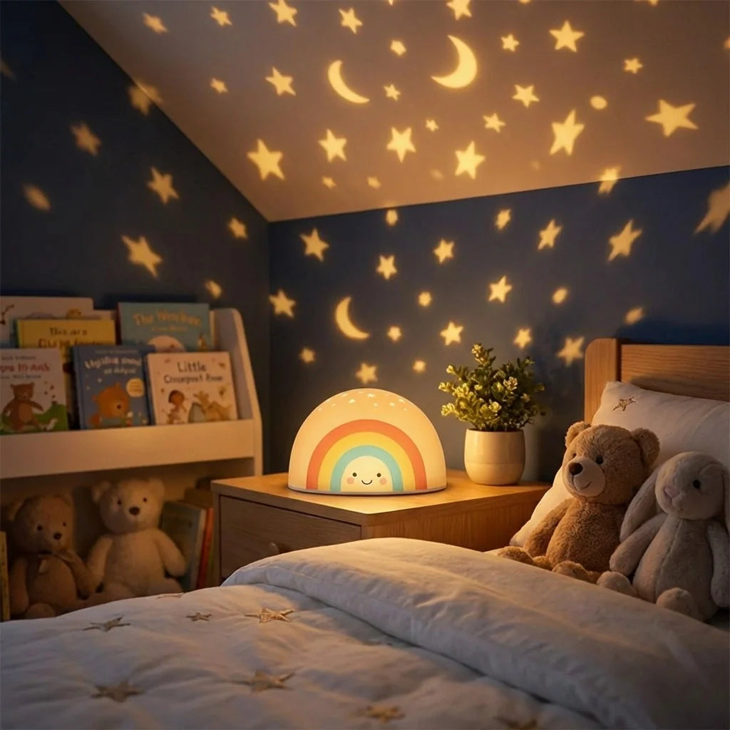 Rainbow Star Projector Light