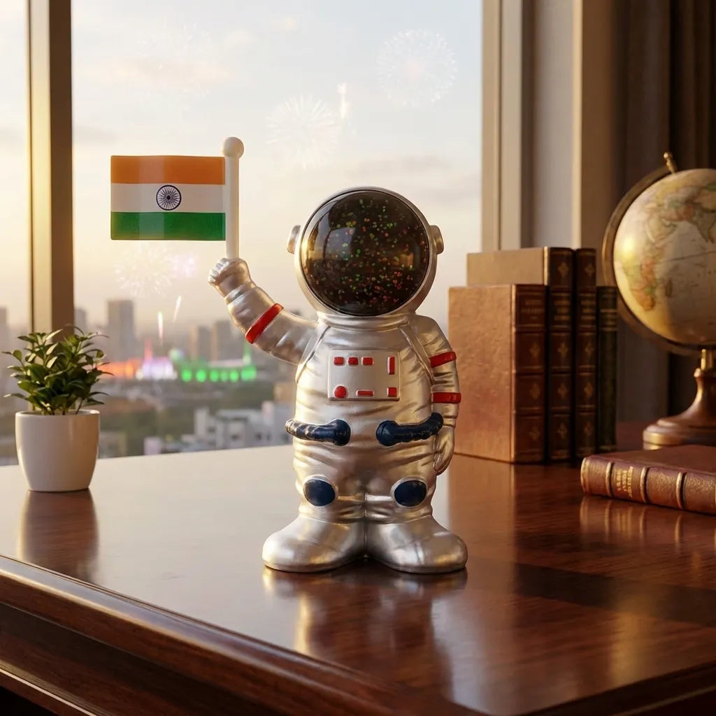 Solar Astronaut Dashboard Toy