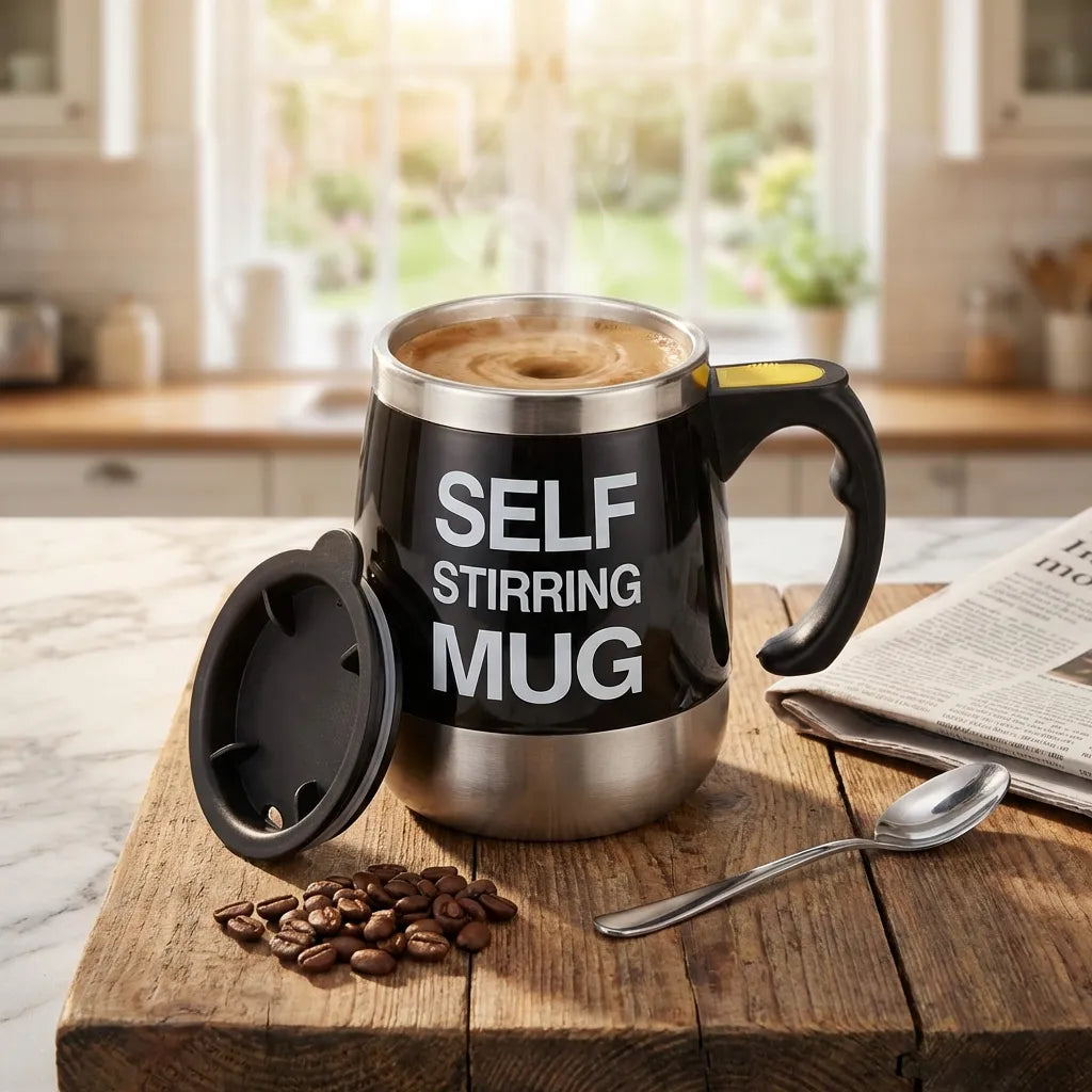 Self Stirring Mug