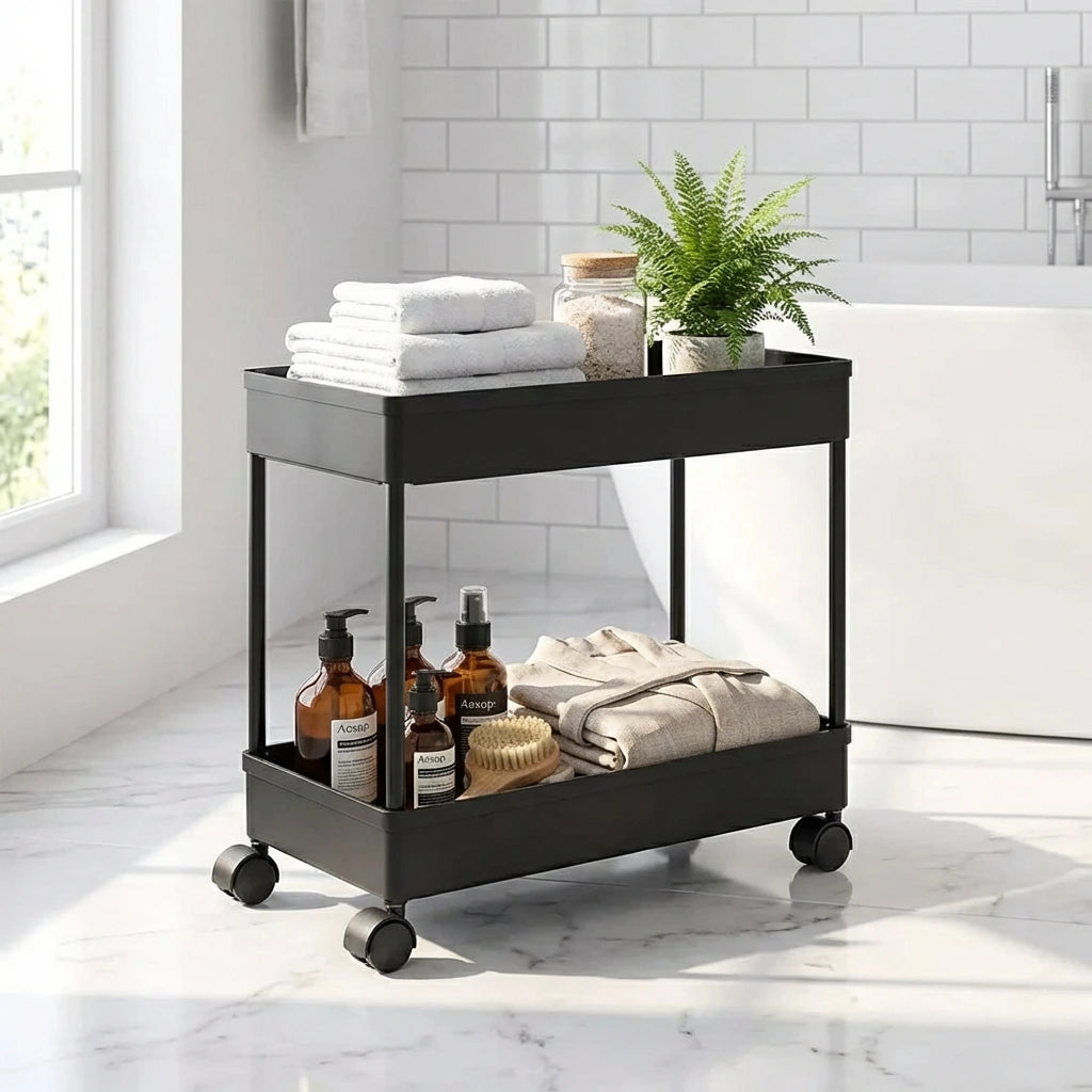 2 Tier Multipurpose Plastic Storage Organizer