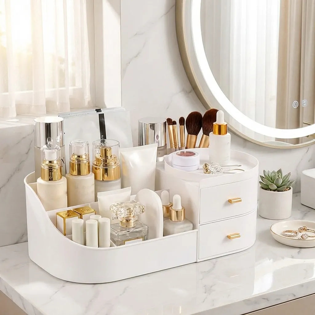 Plastic Vanity Storage Box