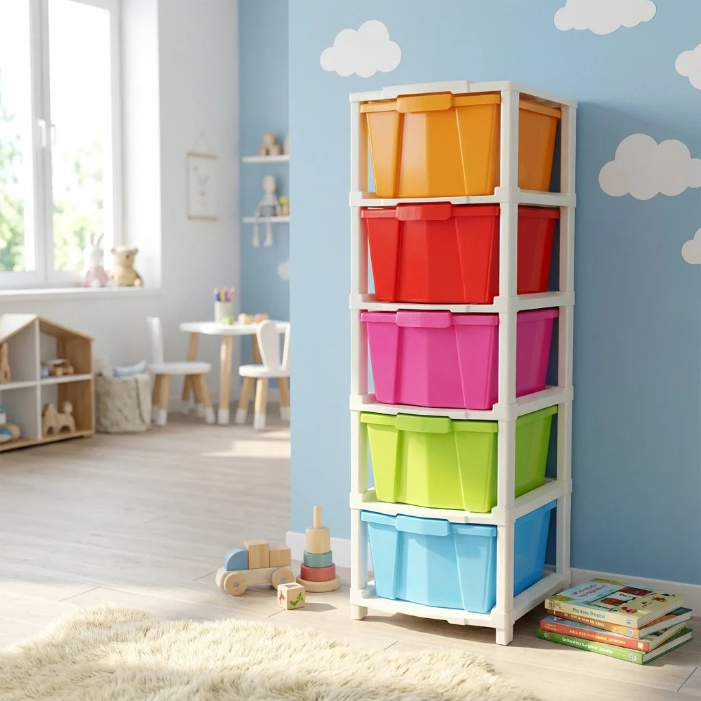 5-Layer Modular Drawer Organizer