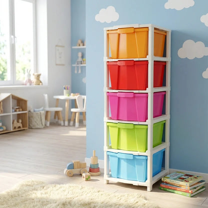 5-Layer Modular Drawer Organizer