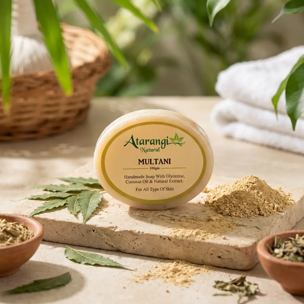 Multani Mitti Handmade Soap (Pack Of 4)