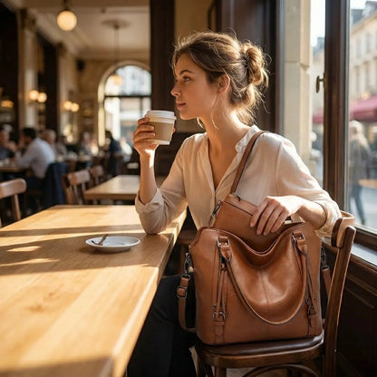 Designer Vegan Leather Hobo Bag