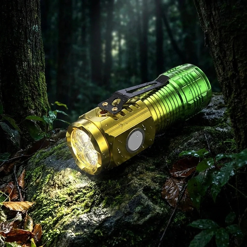 Mini Led Flashlight Chargable