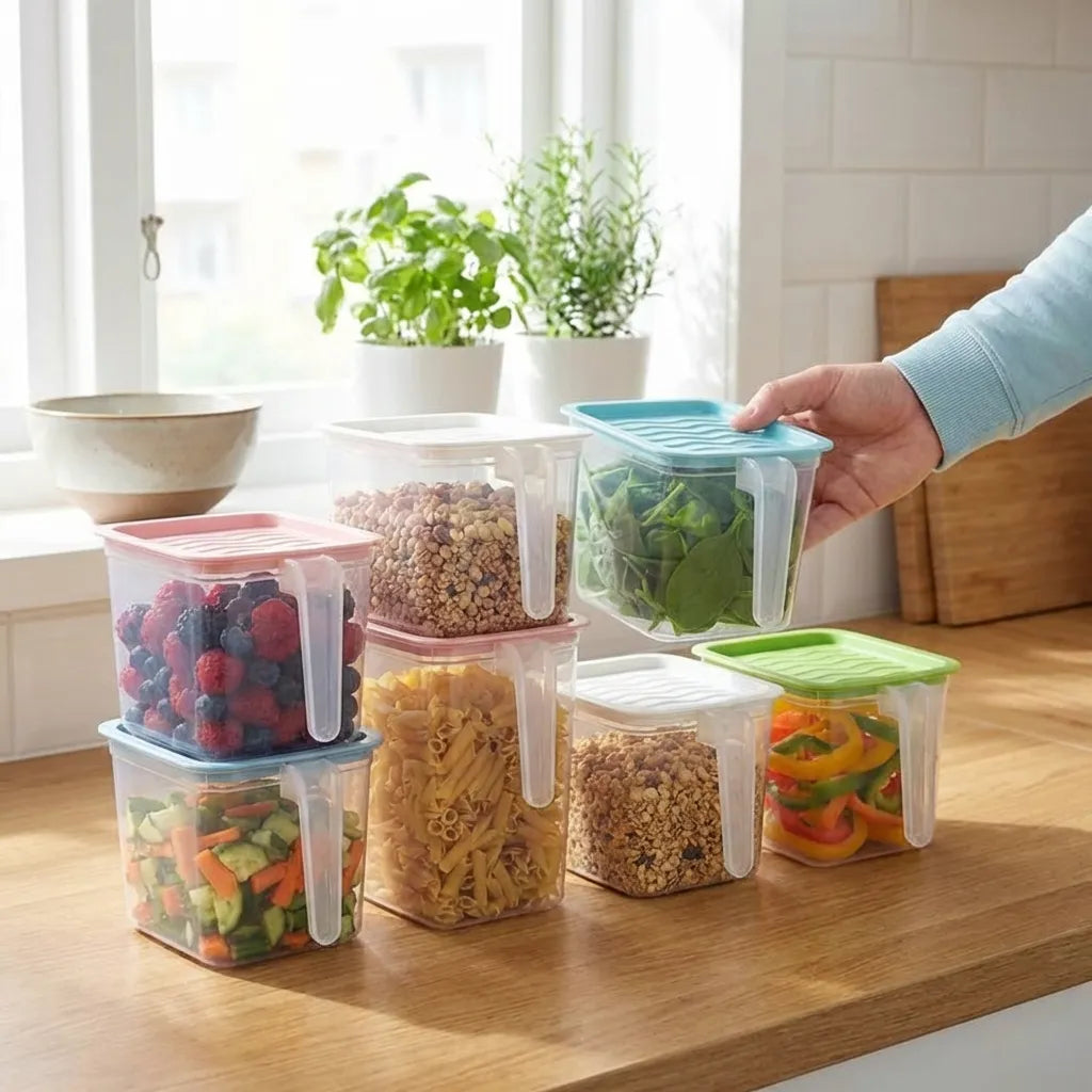 Unbreakable kitchen storage  Basket  (Pack of 6)