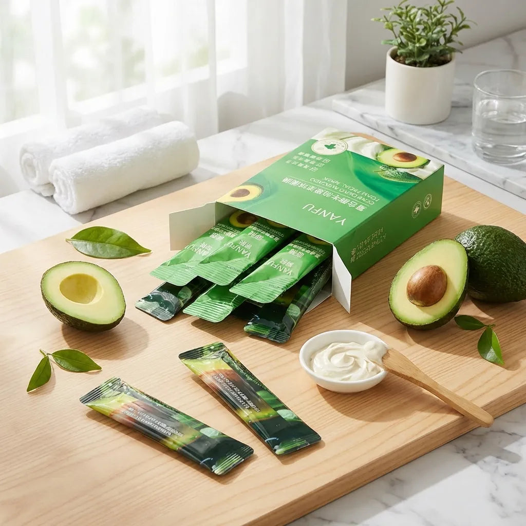 Avocado Bubble Mask Set