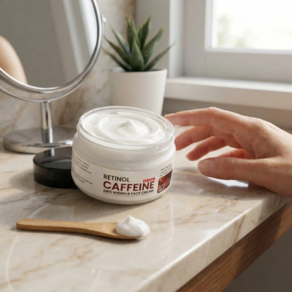 Retinol Caffeine Anti Wrinkle Face Cream (Pack of 2)