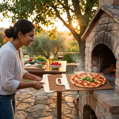 Wooden Pizza Paddle Board