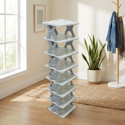 Smart Foldable Shoe Rack Organizer
