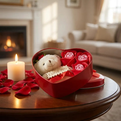 Bear Rose Gift Box