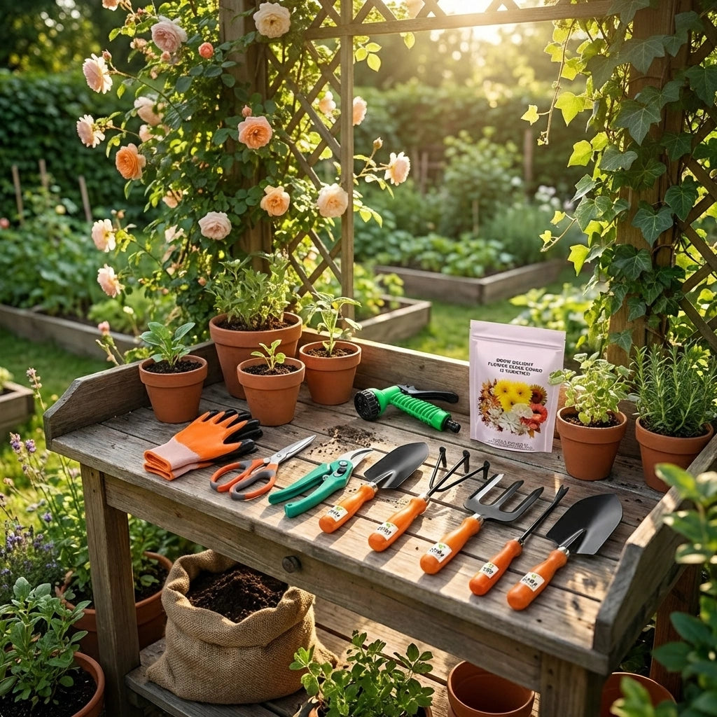 6 in 1 Garden Tools with Box