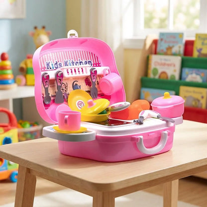 Kids Kitchen Pretend Play Set