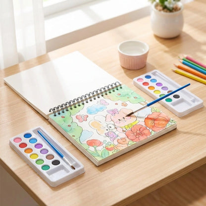 Cartoon Art Coloring Painting Set for Kid's