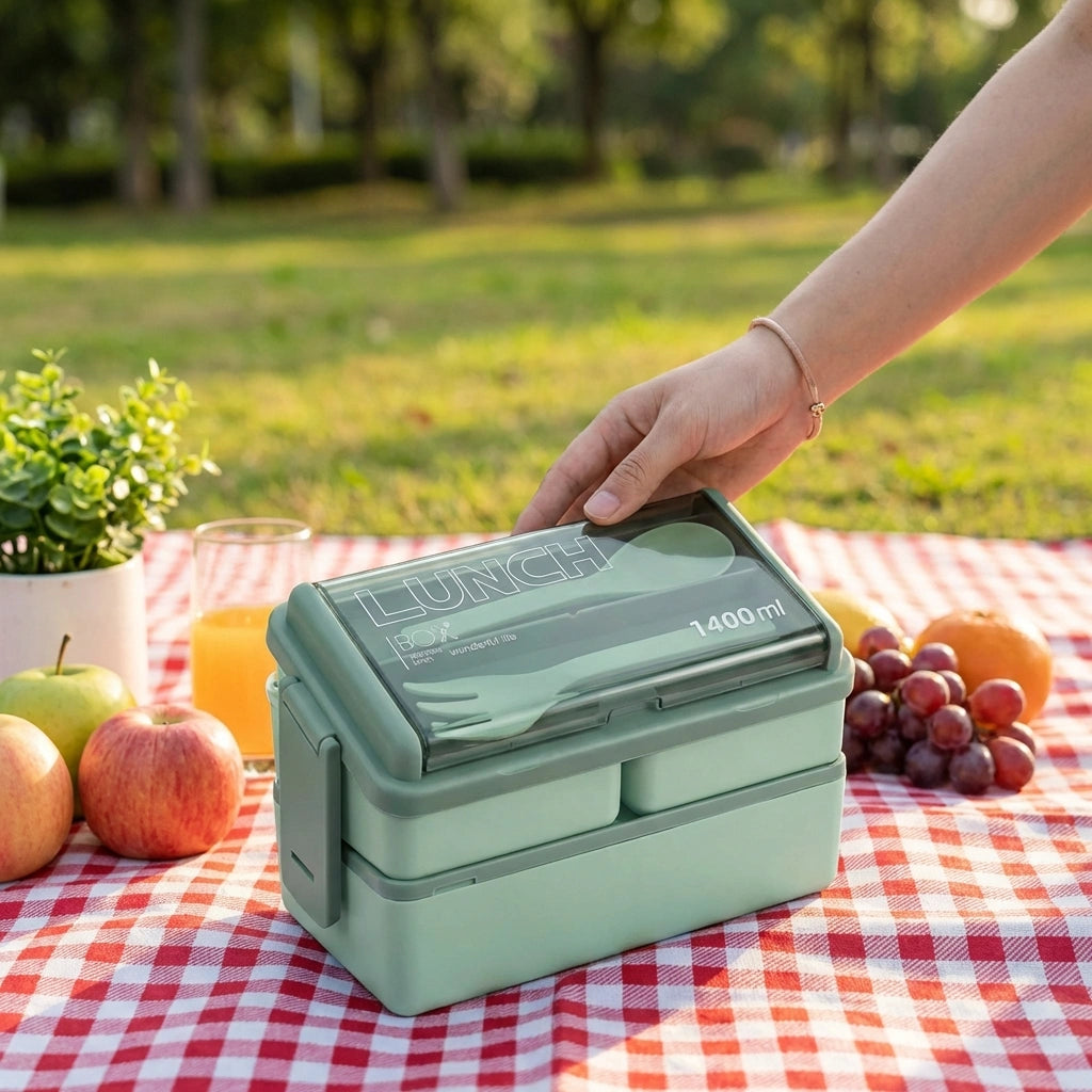 Portion Control Bento Lunch Box