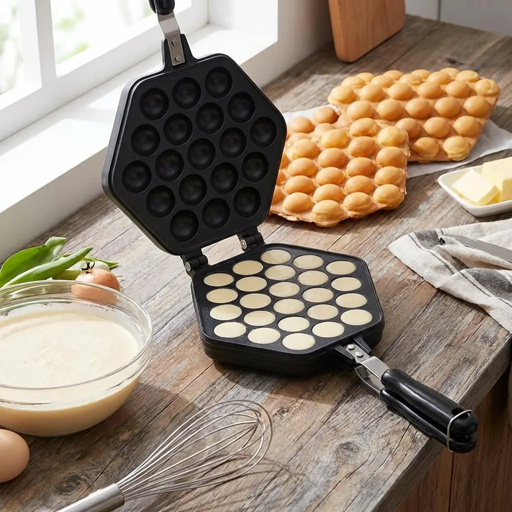 Bubble Waffle Maker Pan