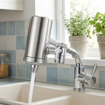 Stainless Steel Faucet Water Filter