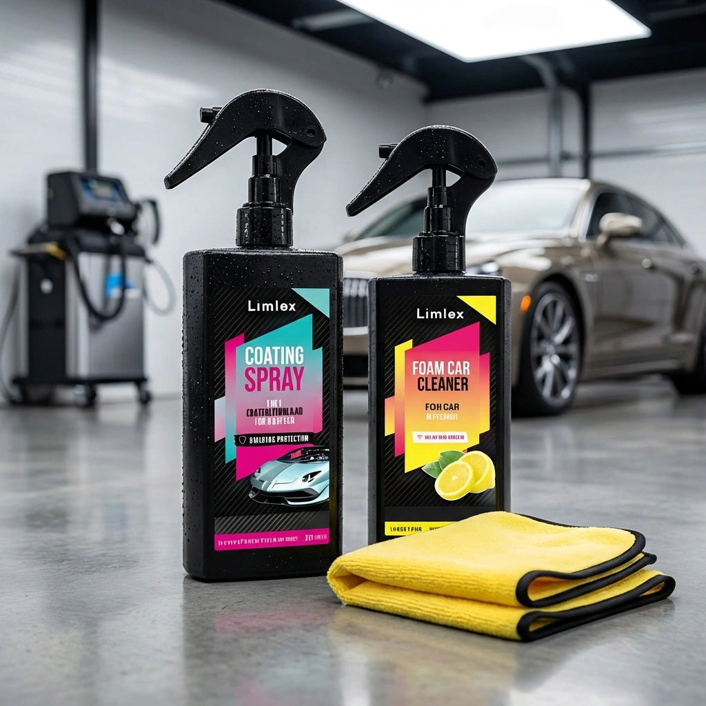 Coating Spray and Foam Car Cleaner (Combo)