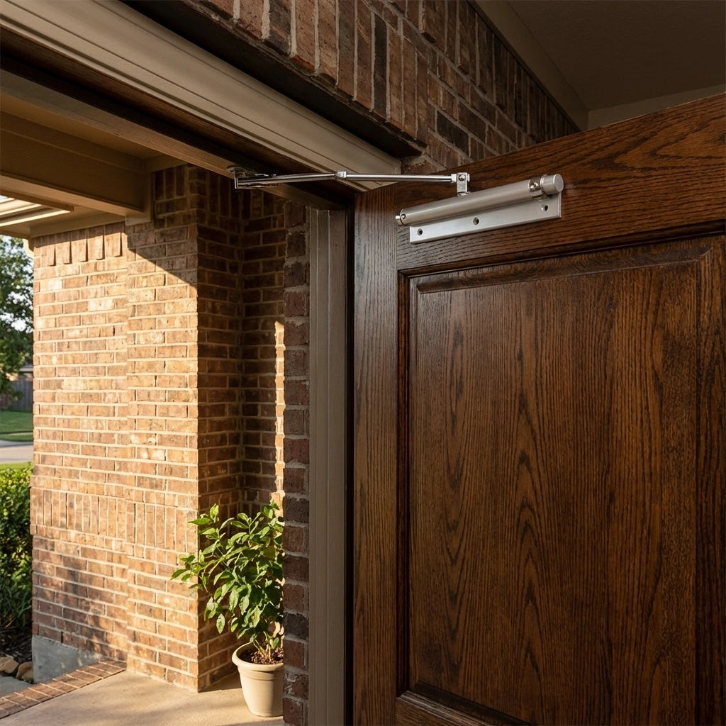 Automatic Door Closer Hinged Lock