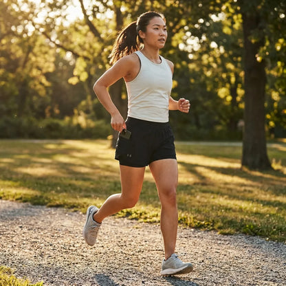Slim Fit 2-in-1 Running Shorts