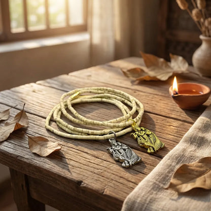 Tulsi Mala Pendant Combo