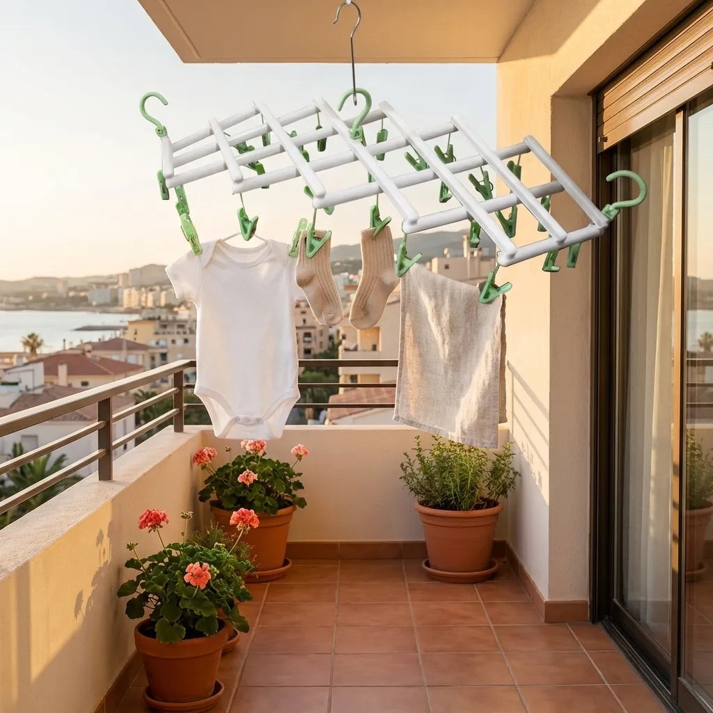 Foldable Sock Drying Hanger
