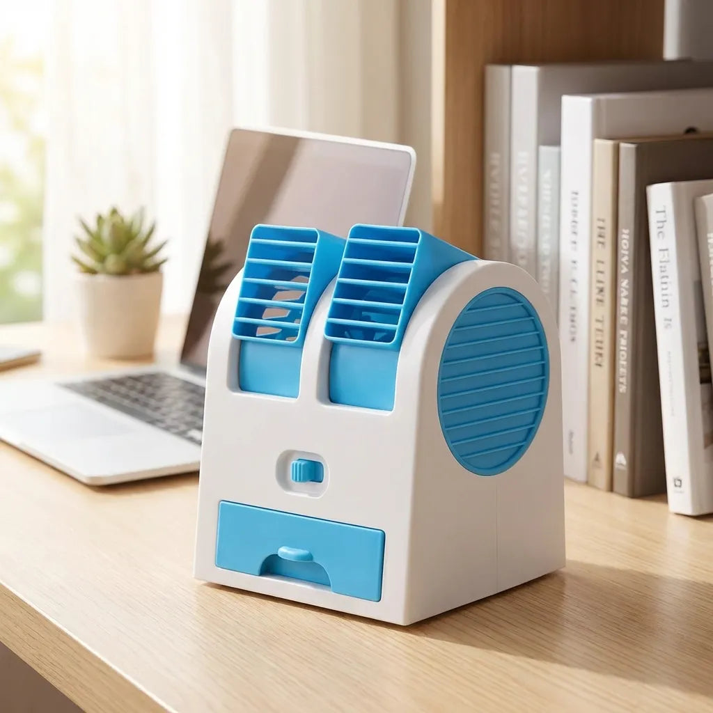 Divera Go Arctic Air Portable 3 In 1 Conditioner Humidifier Purifier Mini Cooler