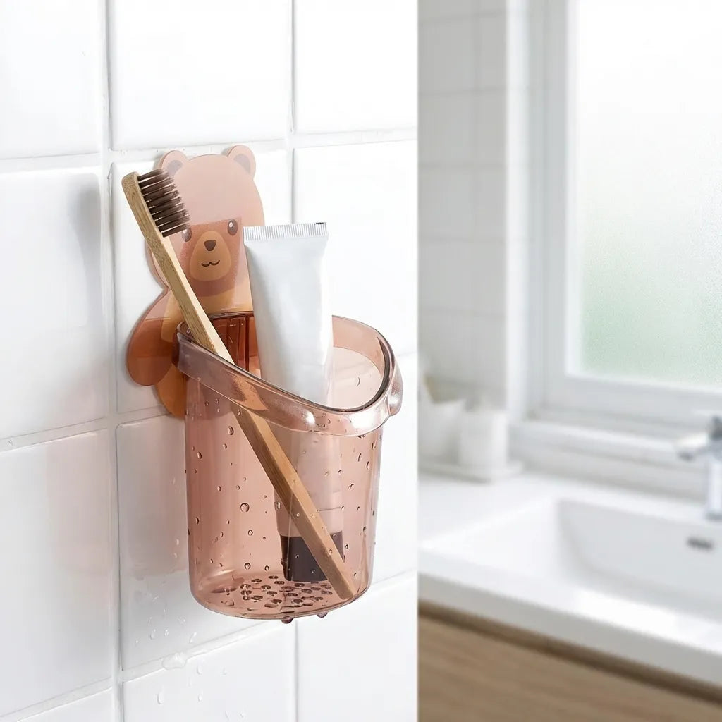 Wall-Mount Toothbrush Holder (2-Pack)