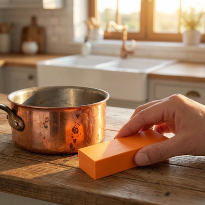 Rust Cleaning Easy Limescale Eraser Artifact, Stainless Steel Stains Eraser Decontamination Cleaner Eraser Rust Remover for Kitchen Home