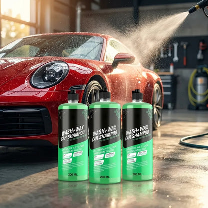 Wash & Wax Car Shampoo