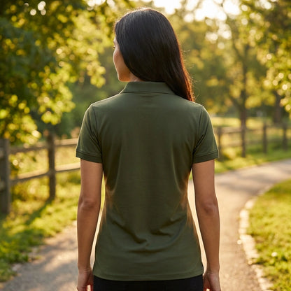 Bottle Green Polo Tee
