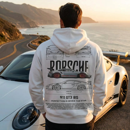 Men's Graphic Statement Hoodie