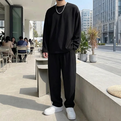 Men’s Black Co-ord Set
