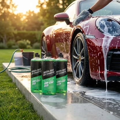 Wash & Wax Car Shampoo