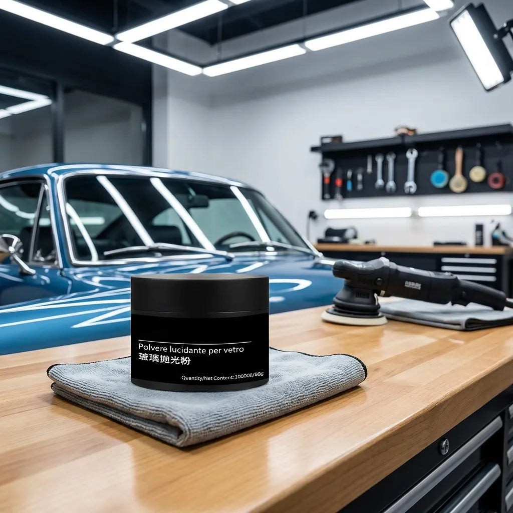 Car Glass Polish Powder