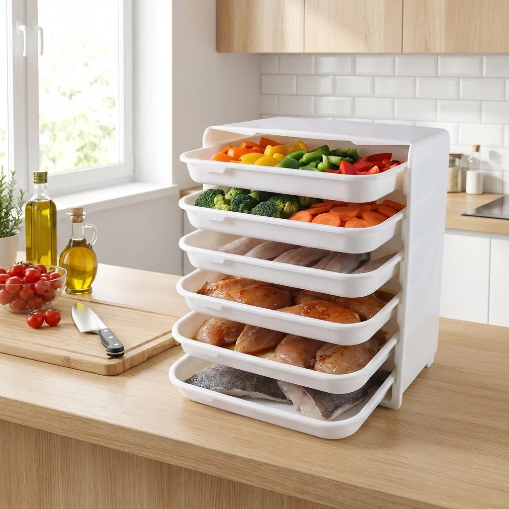 6-Layer Wall Hanging Storage Rack