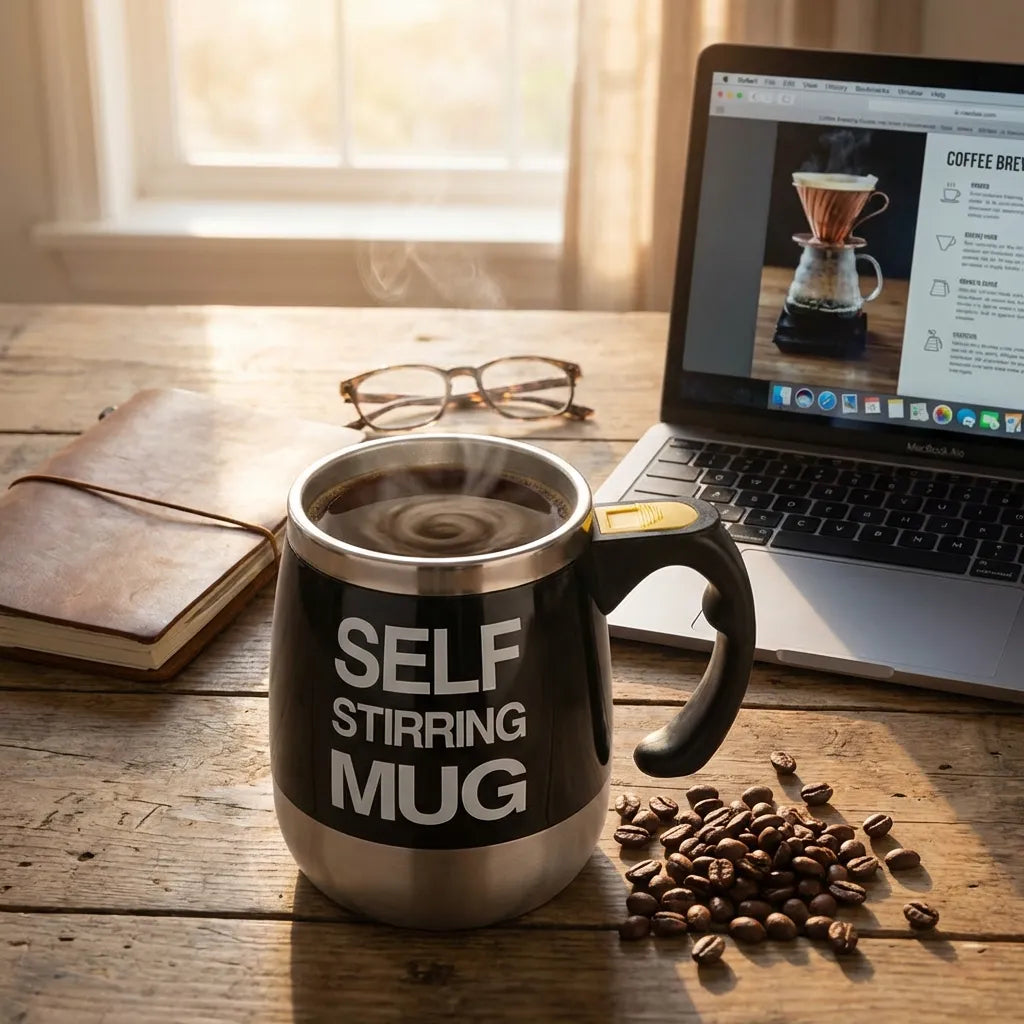 Self Stirring Mug