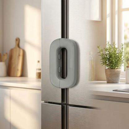 Refrigerator Lock - Cabinet Locks with Strong Adhesive