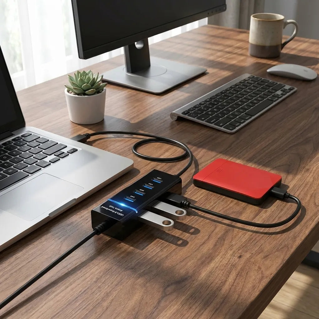 4-Port SuperSpeed USB Hub