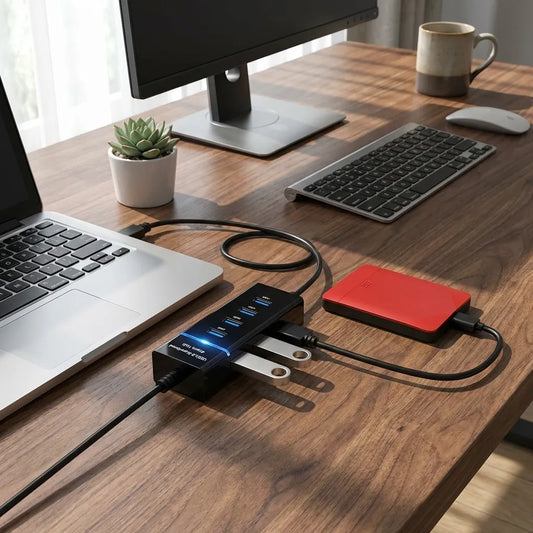 4-Port SuperSpeed USB Hub