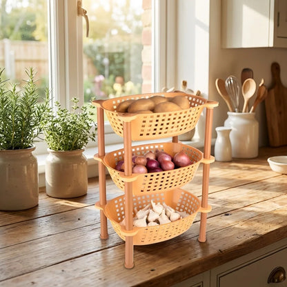 Multipurpose Stackable Storage Baskets
