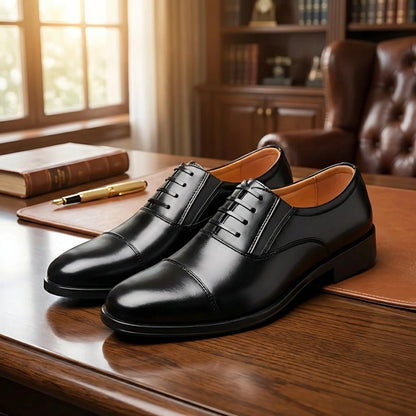 Executive Black Dress Shoes