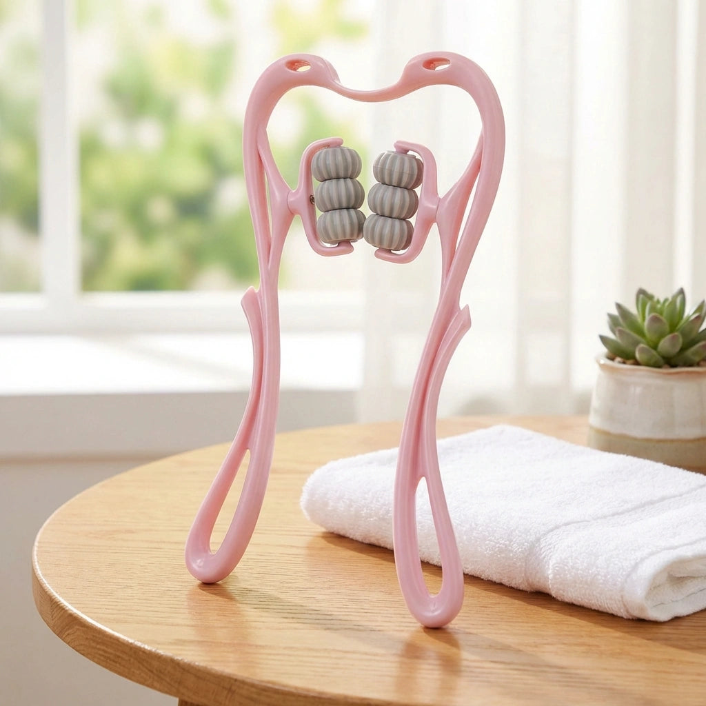 6 Wheel Dual Pressure Point Cervical Neck Massager