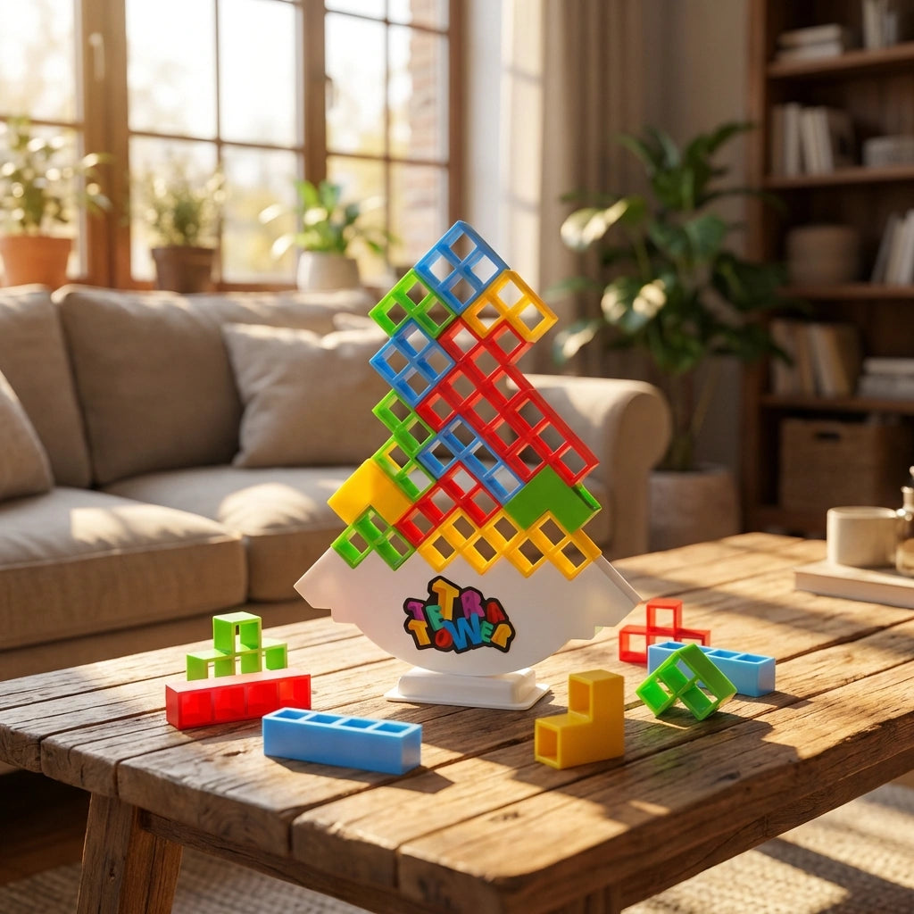 Tricky Tower Balance Blocks