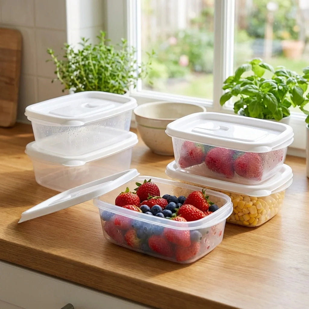 BPA-Free Stackable Food Containers